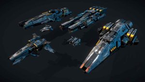 nder科幻战舰模型【6-spaceships-fleet】-土狗cg资源站