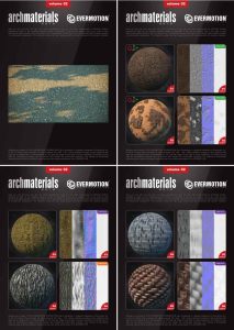 21组高精度PBR树材质球模型预设 Evermotion – Archmaterials Vol.2 (3DS MAX格式)-土狗cg资源站