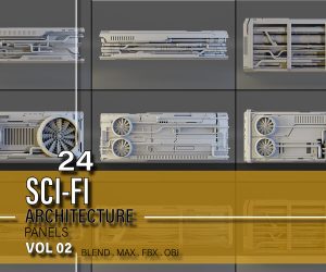 硬表面建模模型合集-土狗cg资源站