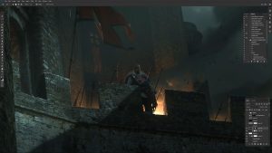 【教程】Blender中世纪场景 电影概念图设计全流程 中文字幕 含PSD+参考图-土狗cg资源站