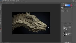 【教程】西方龙Zbrush雕刻教程 中文+双语字幕 含笔刷下载-土狗cg资源站