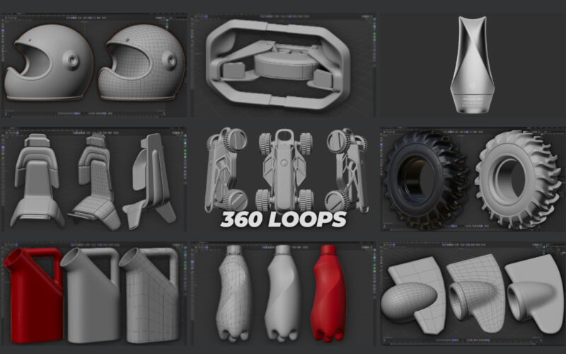 [包更新] PolygonPen-C4D产品建模(已更新到25年6月)-土狗cg资源站