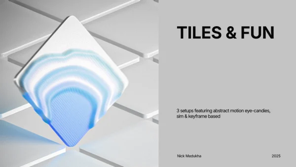 图片[4]-[已更到25年10月·作者已断更] Houdini动效-Nick Medukha会员频道-土狗cg资源站