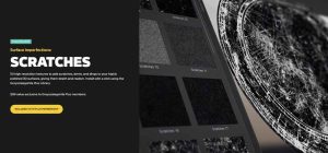 GSG 50个高分辨率划痕贴图【Greyscalegorilla Surface Imperfections Scratches Maps】-土狗cg资源站