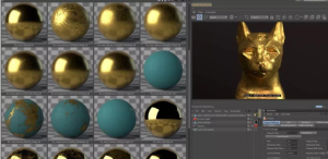 260种4K C4D Redshift渲染器金属材质包【RS材质预设】-土狗cg资源站