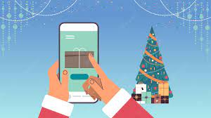 AE模板-卡通新年手机点击滑动片头MG动画 Happy New Year Happy Holidays Smartphones-土狗cg资源站