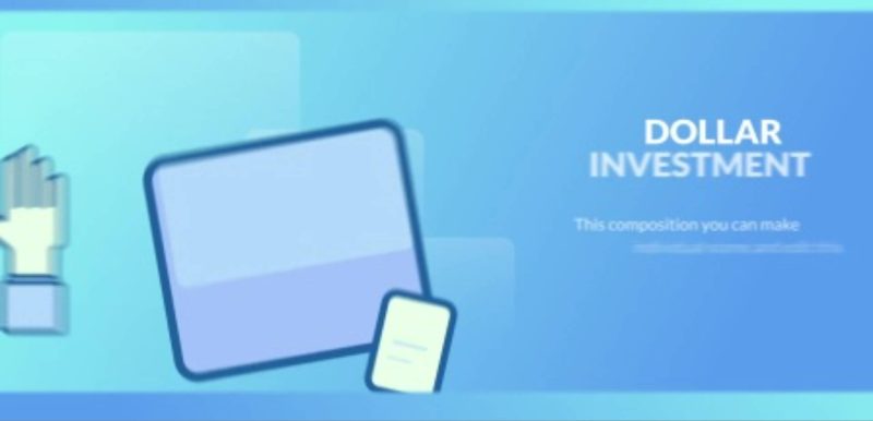 AE模板-网络货币MG场景动画 Currencies Animation-土狗cg资源站