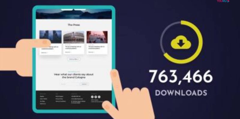 AE模板-扁平化手势手机动画 Ultimate App Promo Toolkit-土狗cg资源站