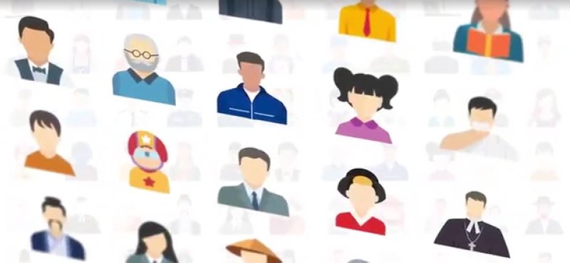 AE模板-100组人物头像图标动画 100 Human Avatars Icons-土狗cg资源站