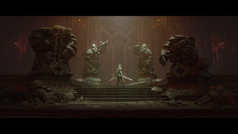 【教程】Blender + Photoshop 构建一个暗黑风格的游戏场景 双语字幕 课程场景下载-土狗cg资源站