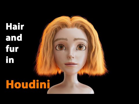 （C006）Houdini 19.5头发与毛皮完整制作技术训练视频教程-土狗cg资源站