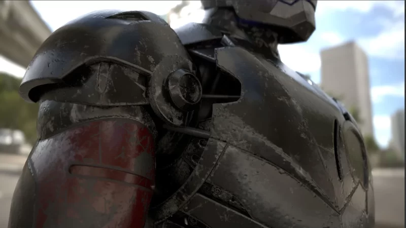 钢铁侠材质基础教程-土狗cg资源站