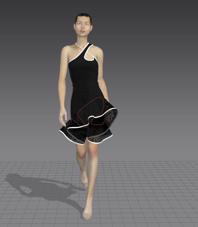 百褶裙2-土狗cg资源站