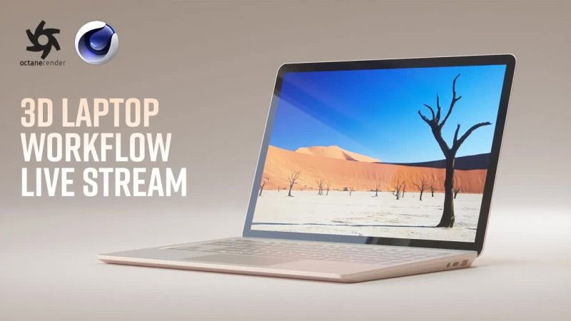 笔记本动态工程含教程-土狗cg资源站