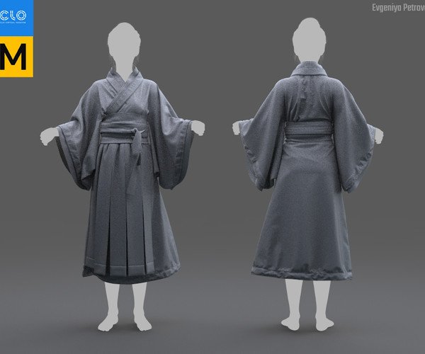 女士浴袍-土狗cg资源站