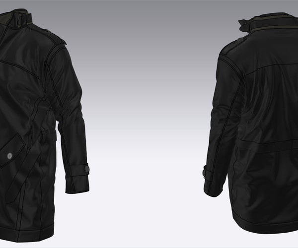 MD  黑色长衣-土狗cg资源站