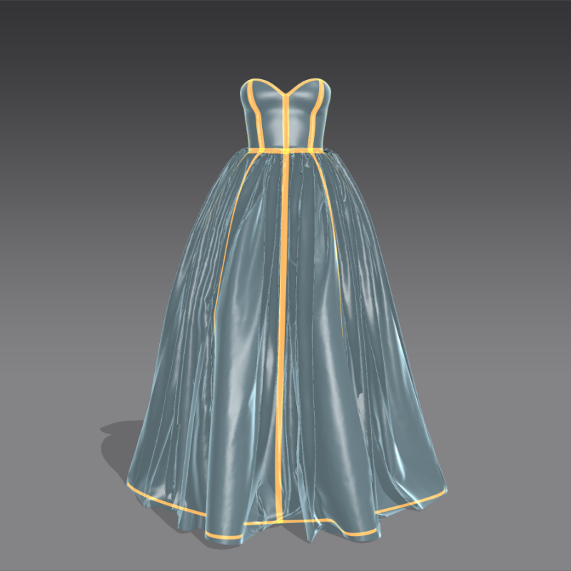 婚礼蕾丝礼服-土狗cg资源站