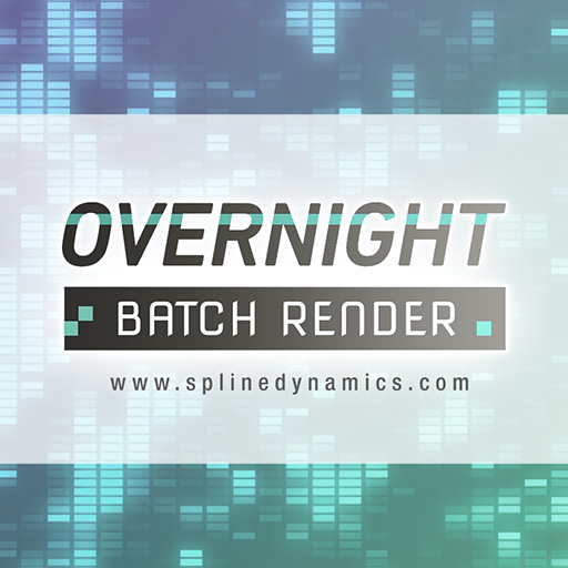3DS MAX批量渲染插件 Overnight Batch Render v1.25 for 3ds Max 2015-2024-土狗cg资源站