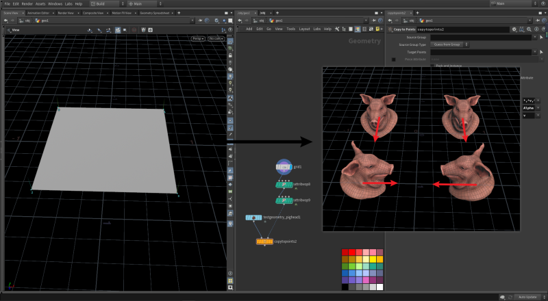 2301_0201_Houdini 点属性旋转工具（工具分享）-土狗cg资源站