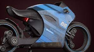 Blender 制作科幻摩托【无字幕】-土狗cg资源站