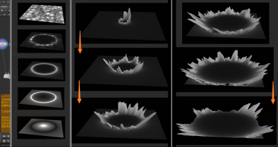 Houdini 使网格 产生冲击波形变的制作思路-土狗cg资源站