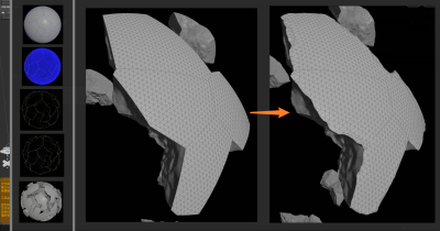 Houdini 单独对切割边缘 添加进一步的细节-土狗cg资源站