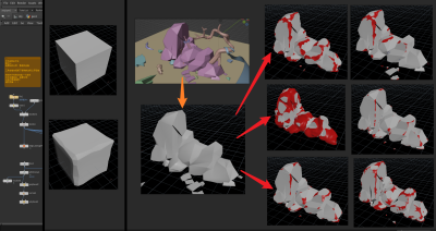 Houdini 实现边缘不规整及 边缘破损的方法-土狗cg资源站