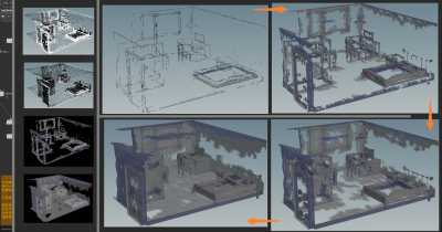 Houdini 实现逐渐透明 消逝的效果-土狗cg资源站