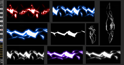 Substance Designer 制作闪电 基础特效贴图-土狗cg资源站