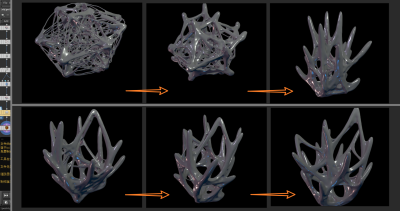Houdini 基于粒子约束属性 实现粘性 拉扯效果-土狗cg资源站