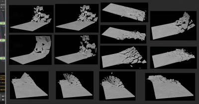 Houdini 对刚体引导形变 快速实现有趣的碎裂效果-土狗cg资源站