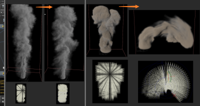 Houdini 对烟雾火焰等 手动添加变形效果-土狗cg资源站