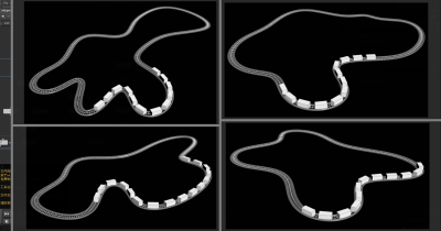 Houdini 基于曲线 生成轨道和移动的列车-土狗cg资源站