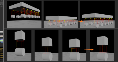 Houdini 通过约束 实现悬挂回弹 缓冲的效果-土狗cg资源站