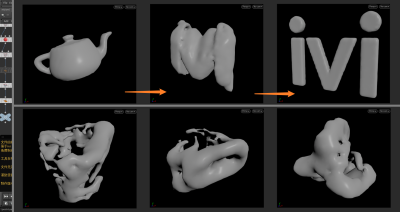 Houdini 通过融球实现形变切换 以及水流翻滚的玩法-土狗cg资源站