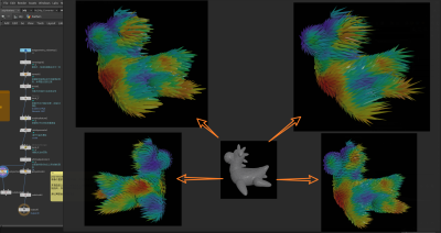 Houdini 基于物体挤出类似羽毛的效果-土狗cg资源站