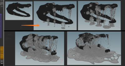 Houdini 实现物体 逐渐融化的效果-土狗cg资源站