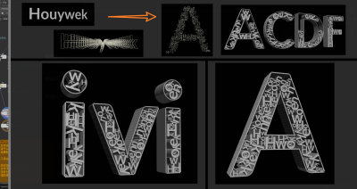 Houdini 实现在容器内随机排列字符的效果-土狗cg资源站
