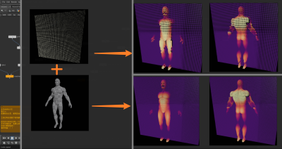Houdini 通过投射快速实现表面突起的效果-土狗cg资源站