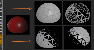 Houdini 实现线框扭曲内插效果-土狗cg资源站