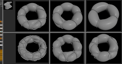 Houdini 在物体表面生成捆绑的效果-土狗cg资源站