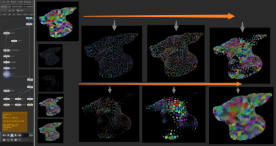 Houdini 快速实现沃罗诺伊噪波衰减效果-土狗cg资源站