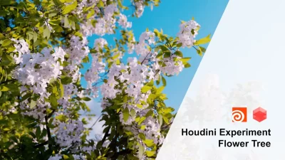 Houdini Hip工程 ：花&树-土狗cg资源站