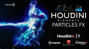 Houdini Elements - Particles FX-土狗cg资源站