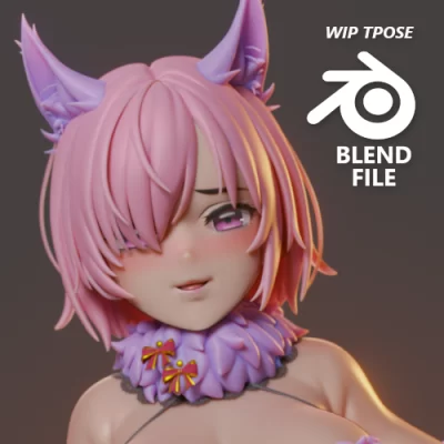 Blender妹妹工程02-土狗cg资源站