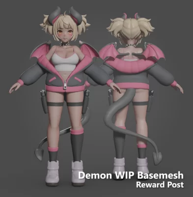 Blender妹妹工程03-土狗cg资源站