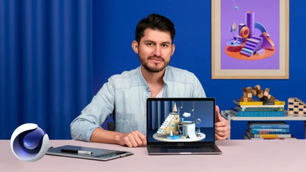 图片[1]-在 Cinema 4D 中创建 3D 合成-土狗cg资源站