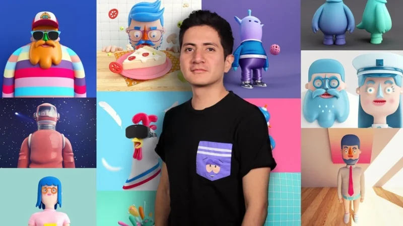 Cinema 4D 中的角色设计：从草图到 3D 打印-土狗cg资源站