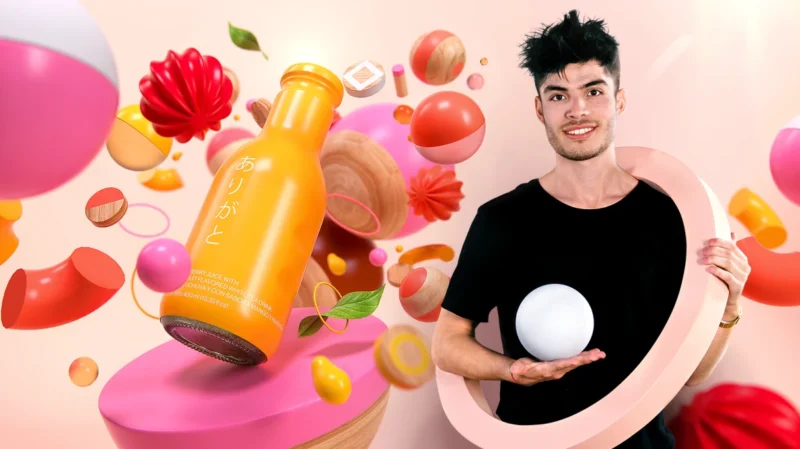 (ai精翻)产品 3D 套件设计-土狗cg资源站