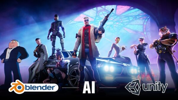 图片[1]-使用 AI 工具、Blender 插件和 Unity 掌握 Blender 4.0-土狗cg资源站